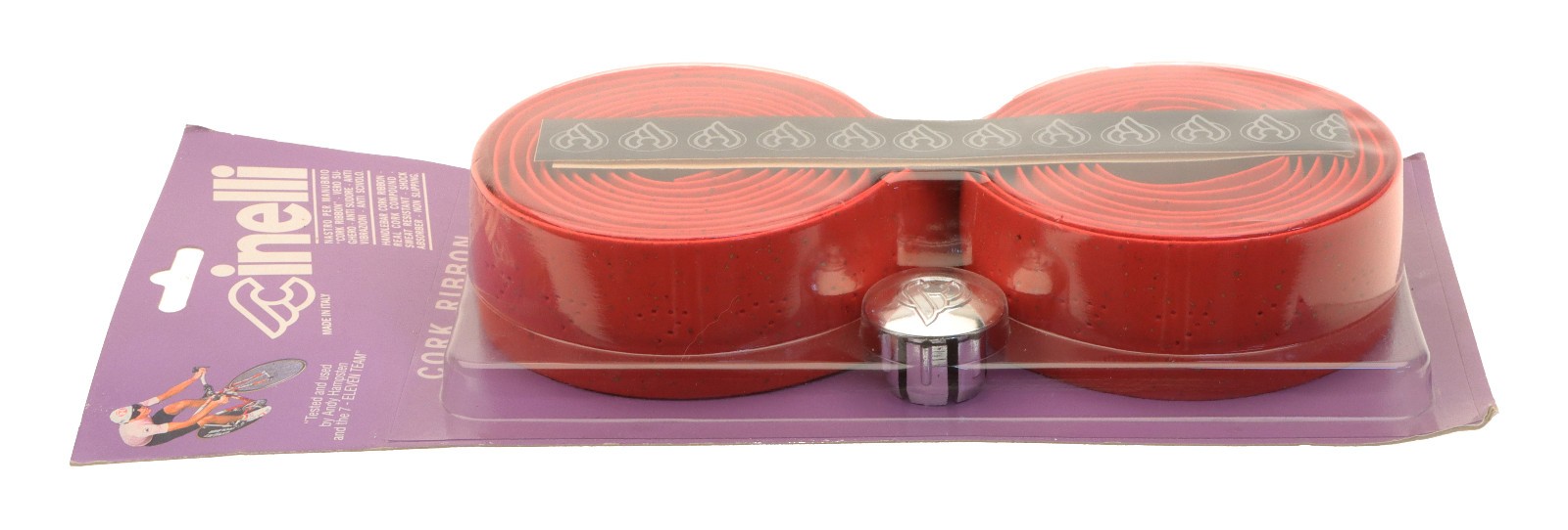 Cinelli Cork Ribbon Handlebar Tape Road Bike Red NEW NOS NIB