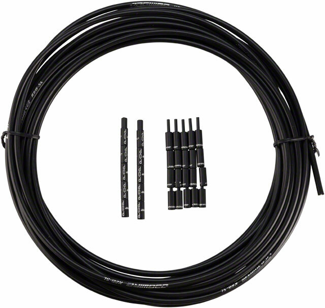 Jagwire 5mm Pro Compressionless Brake Housing with Slick-Lube Liner 10M Roll, Bl