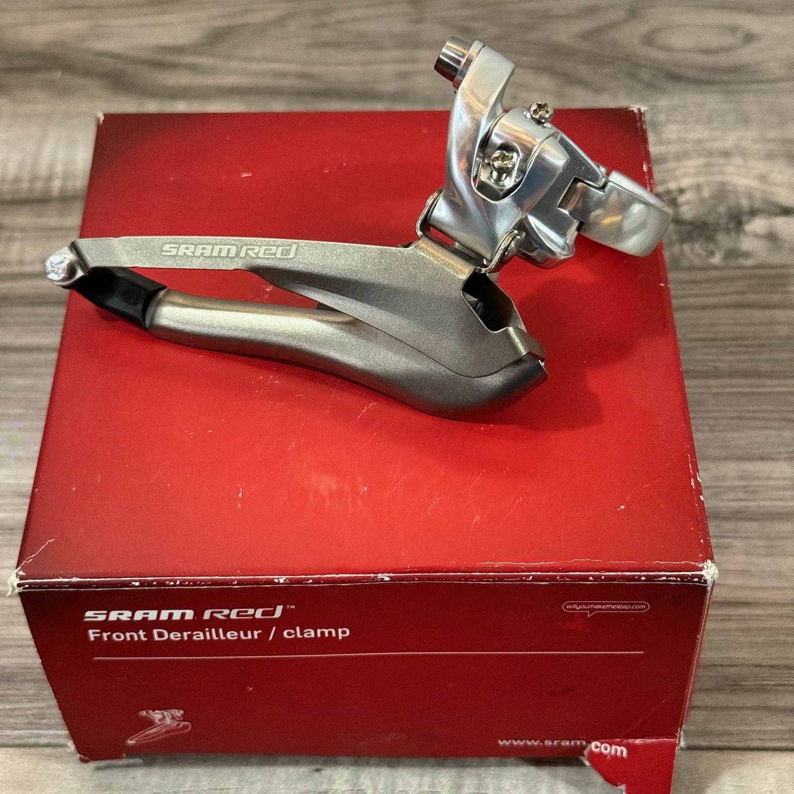 SRAM Red 10 Speed  Front Derailleur 2 x 10 Titanium Cage 35 Clamp NOS