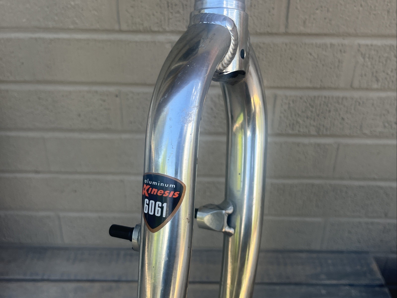 Vintage Kinesis 26” Rigid Alloy Fork- 160mm 1-1/4″ (1.25) Steel Threaded Steerer
