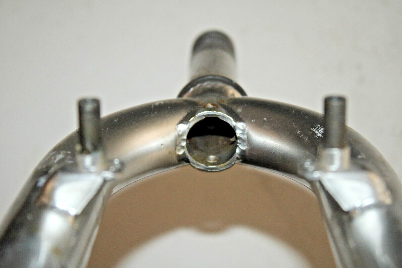 24″ Kids MTB Bike Fork 11/8″ Threaded 135mm 1070g Steel Canti Silver USA Ship