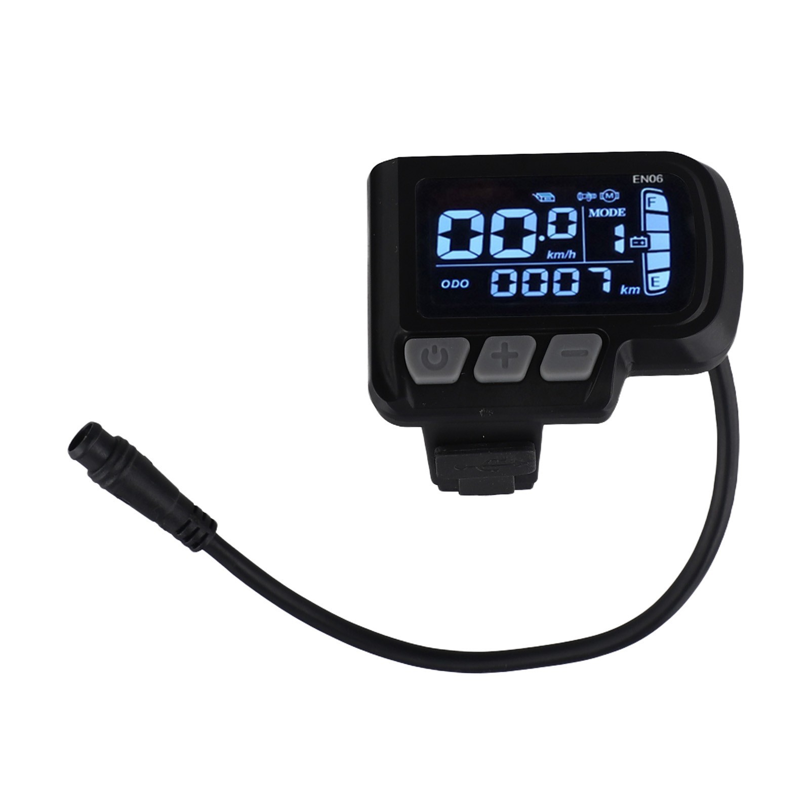 User Friendly LCD Screen for E Bike Applications at Voltage Levels of up to 48