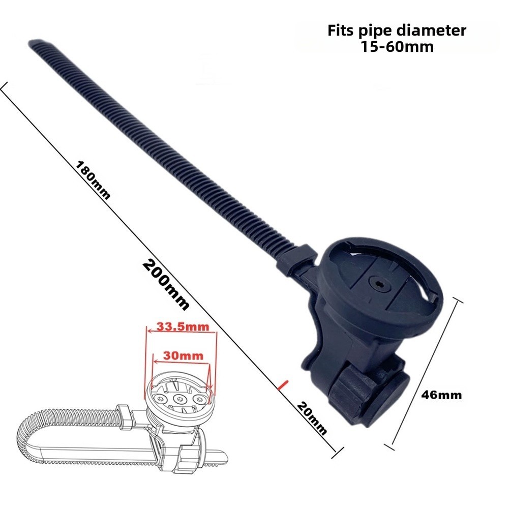 New Bike Computer Mount For Garmin Nylon And Silicone 4.7-6.9inches Phone Holder