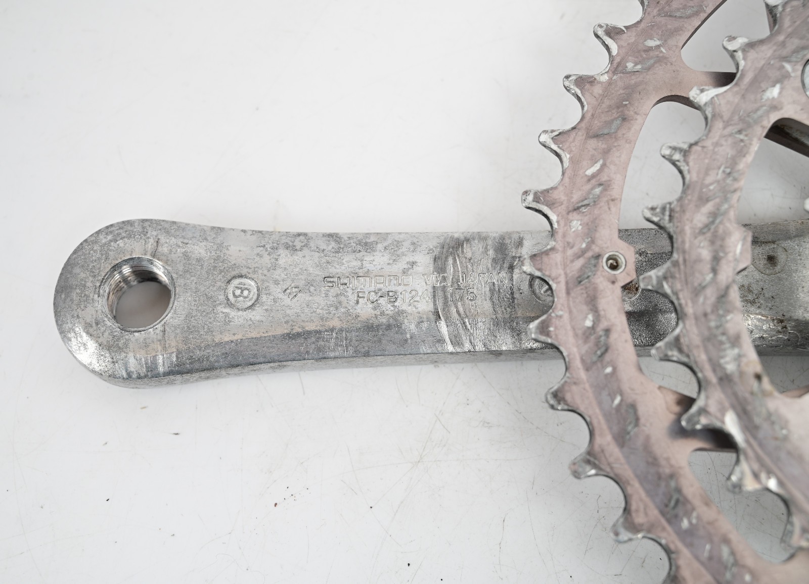 Shimano FC-B124 Biopace Triple MTB Bike 175mm Cranks Crankset 110BCD 48/38/26t
