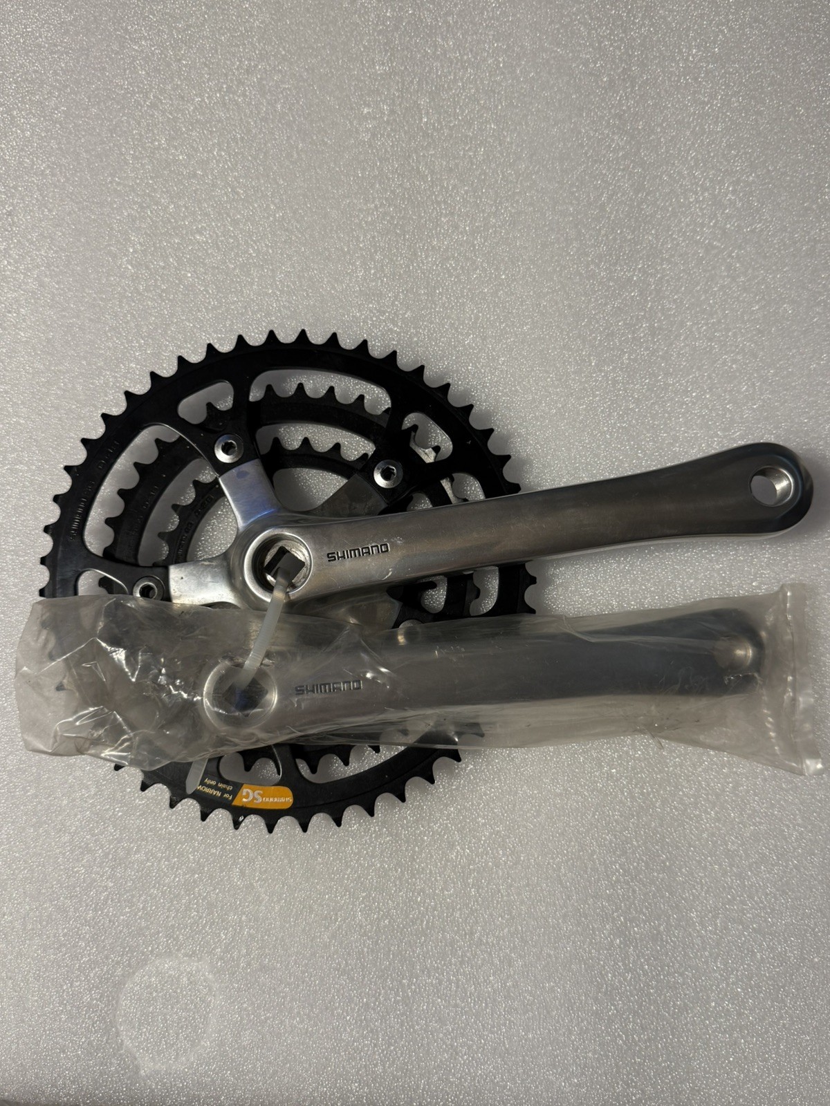 Shimano Deore Xt M730 Nos Crankset 180mm