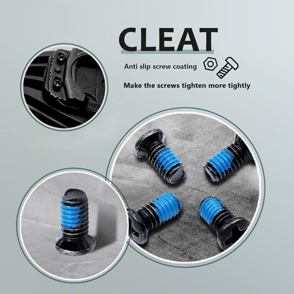 1 Pair Cycling Shoes Cleats Self-locking Pedal Aerodynamic for WAHOO SpeedPlay Z