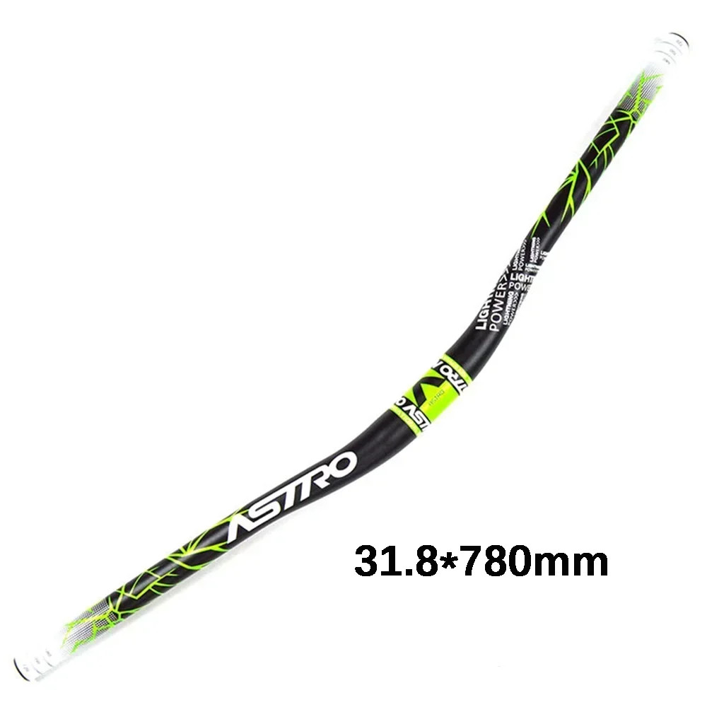 Mountain Bike Swallow-shaped Handlebar 31.8mm*780/800mm Riser Flats Handlebars