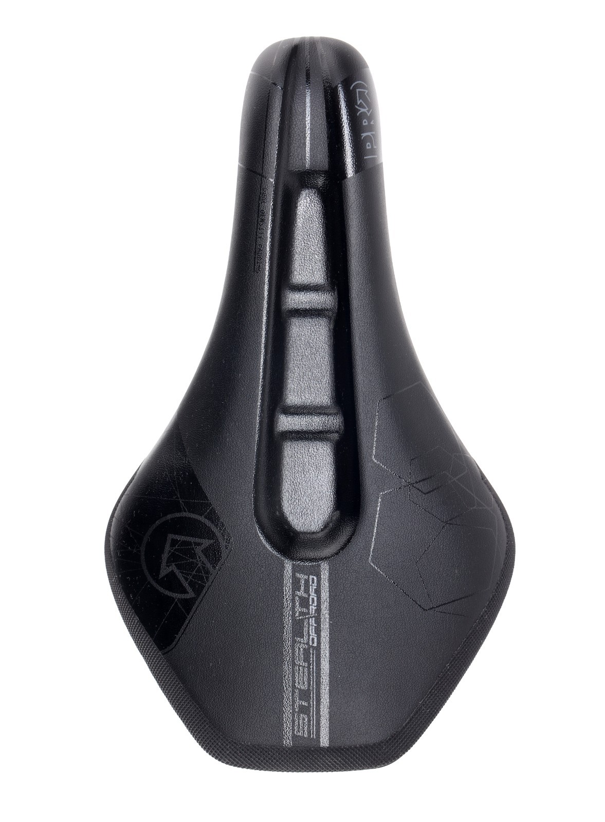 PRO Stealth Off Road Carbon Mountain Bike Saddle 142mm 7 x 7mm INOX Rail Black