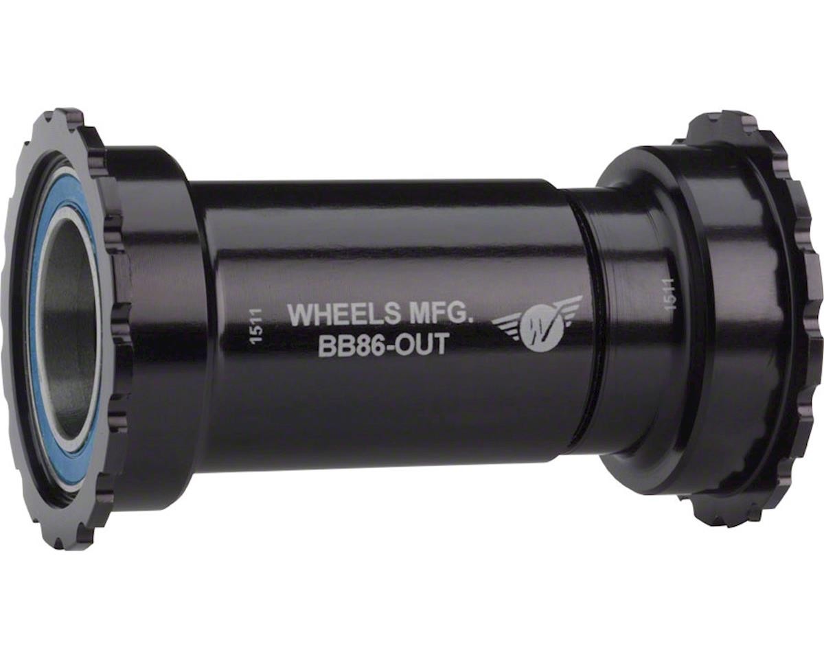 Wheels Manufacturing Outboard Bottom Bracket (Black) (BB86/92) [BB86-OUT-BB]