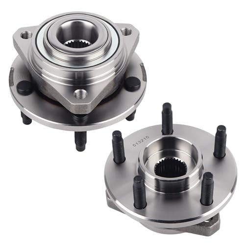 513215 2pcs Front Wheel Bearing and Hub Assembly Compatible with 2007-2004