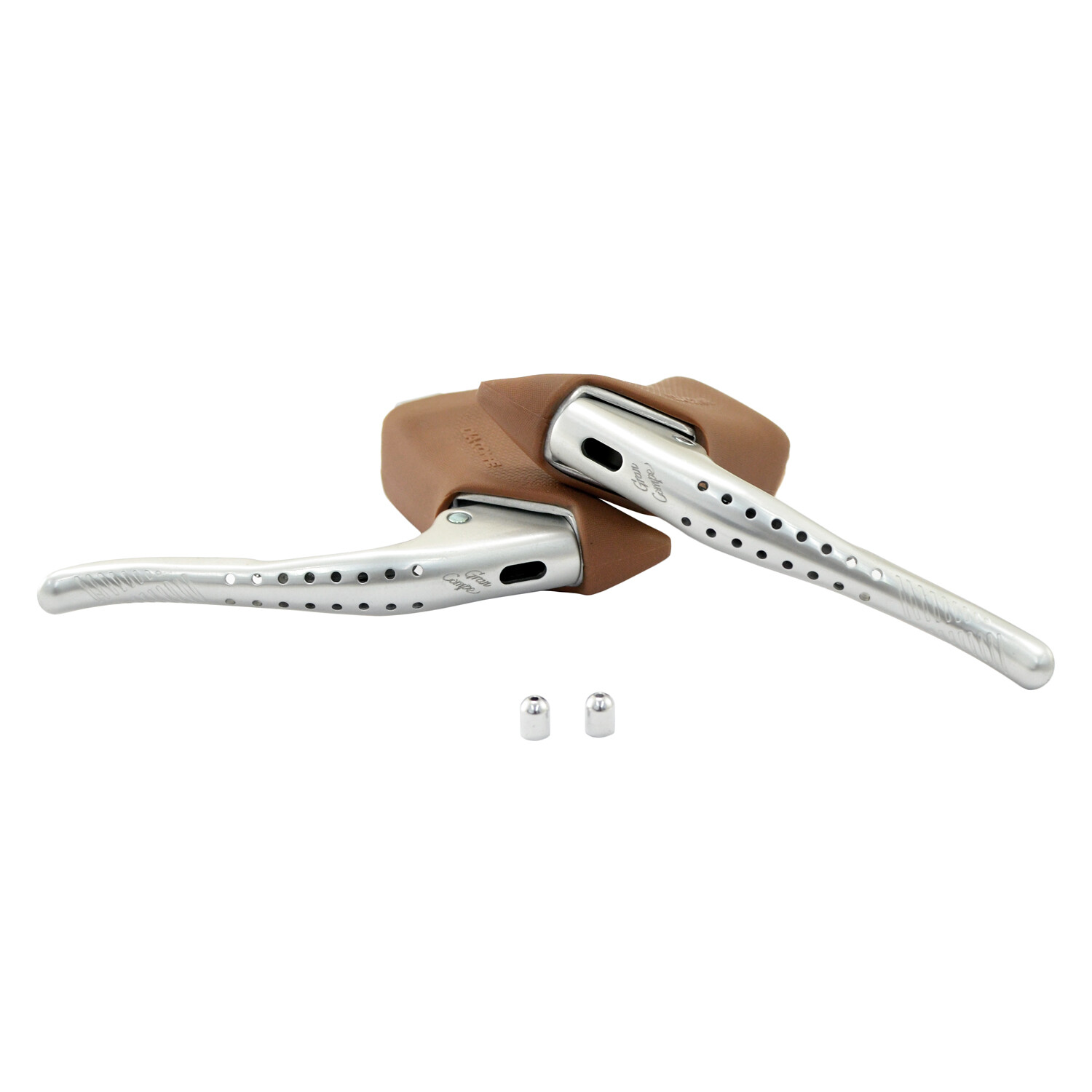 DIA-COMPE GC07H Aero Drilled Road Bike Drop Bar Brake Levers Set , Brown