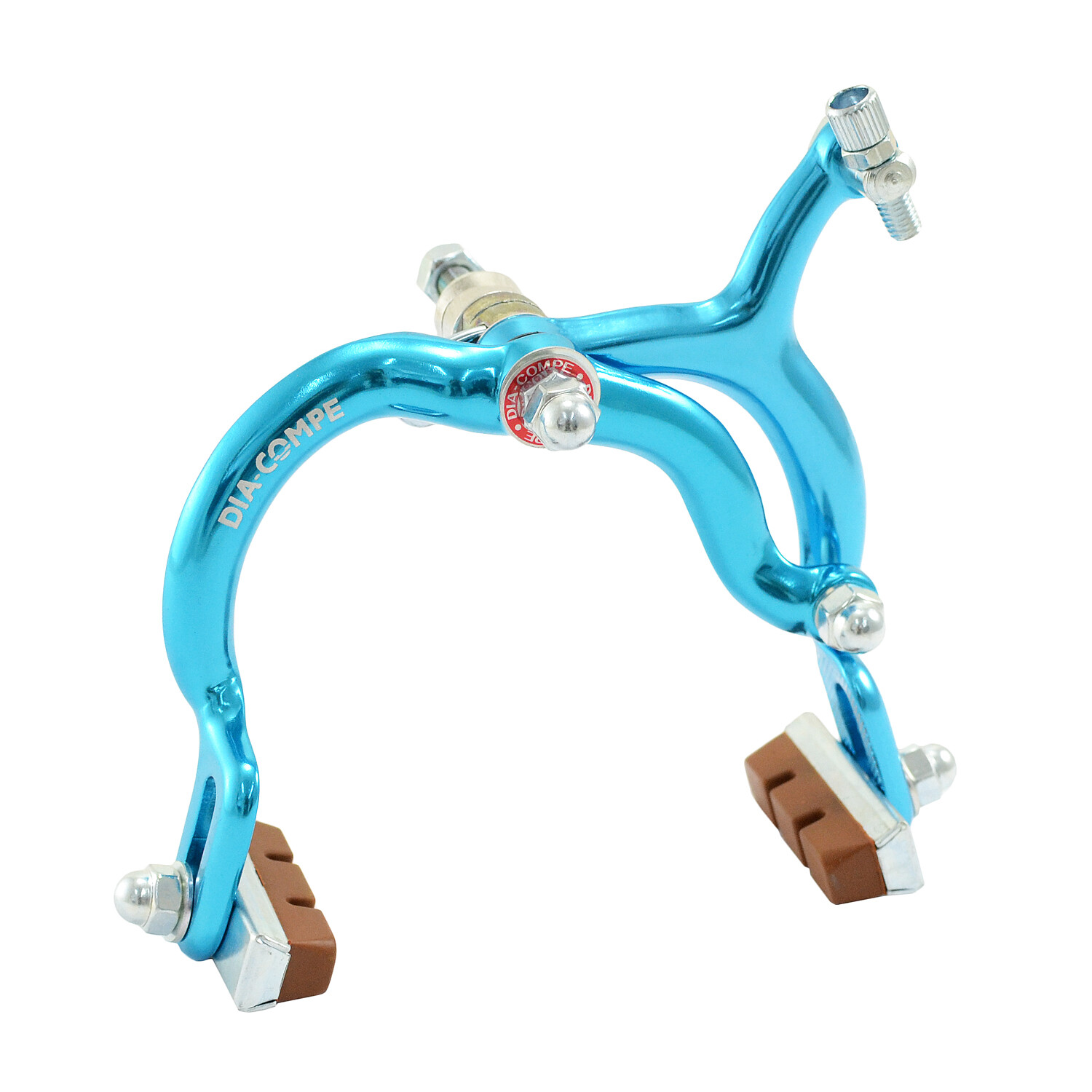 DIA-COMPE MX890 Side Pull Caliper Brake Set (F+R) For Old School BMX , Blue