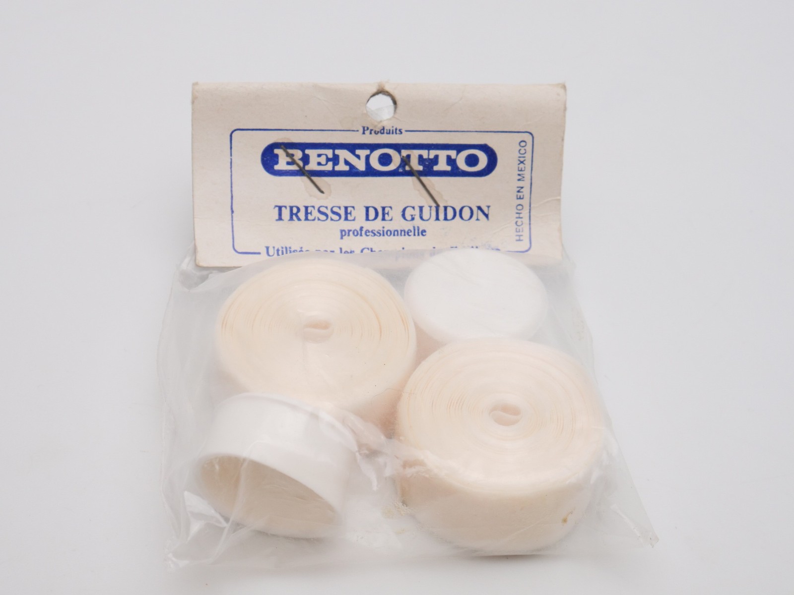 NOS Benotto Celo-Cinta Professional Handlebar Tape White Vintage L’Eroica