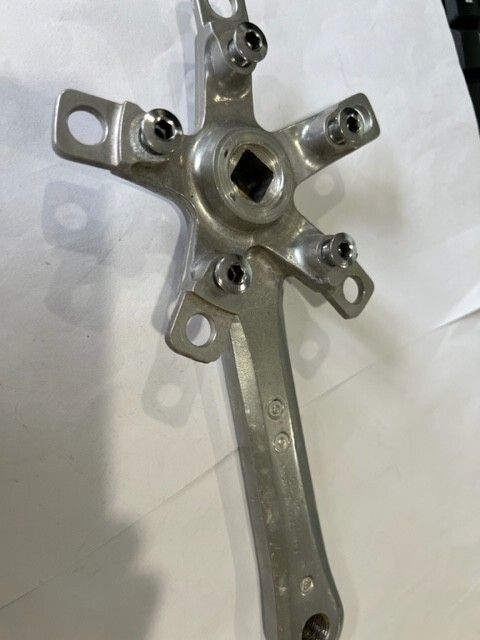! SHIMANO FC-B124 175 MM 5 PIN ALLOY RIGHT CRANK ARM NOS NO CHAINRINGS