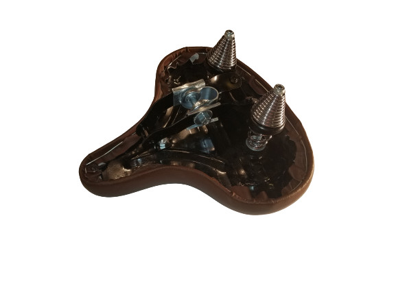 Bicycle Saddle Large Size Comfort Beach Cruiser Bike Seat Brown 12″ x 12″