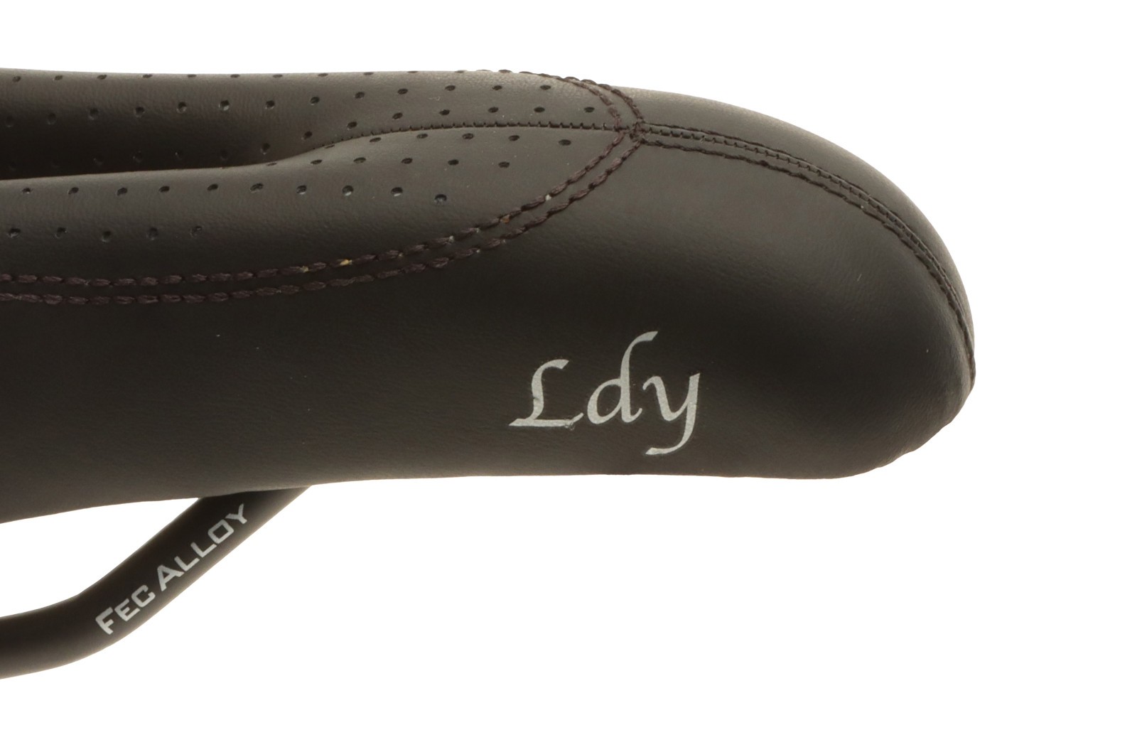Selle Italia Ladies Trans Am Saddle FeC Alloy Rails Perf. Black Leather NOS NEW