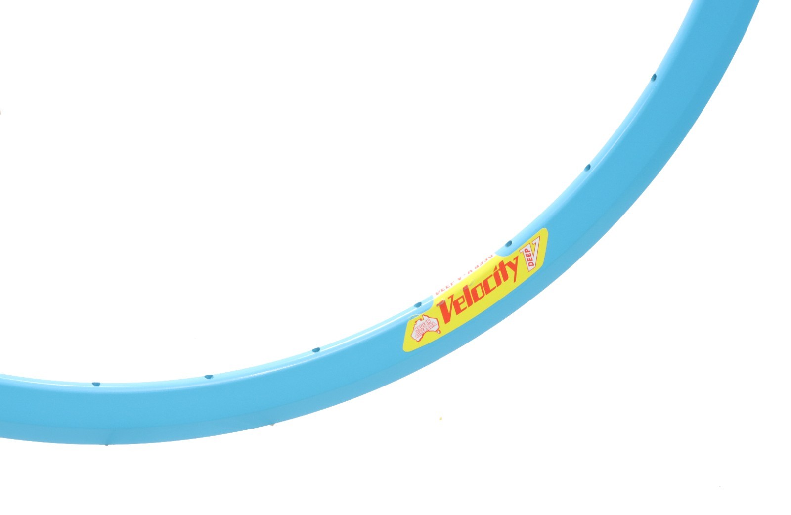Velocity Deep V Alloy Rim 700c 32H Frost Blue NMSW Australia Road Bike NEW NOS