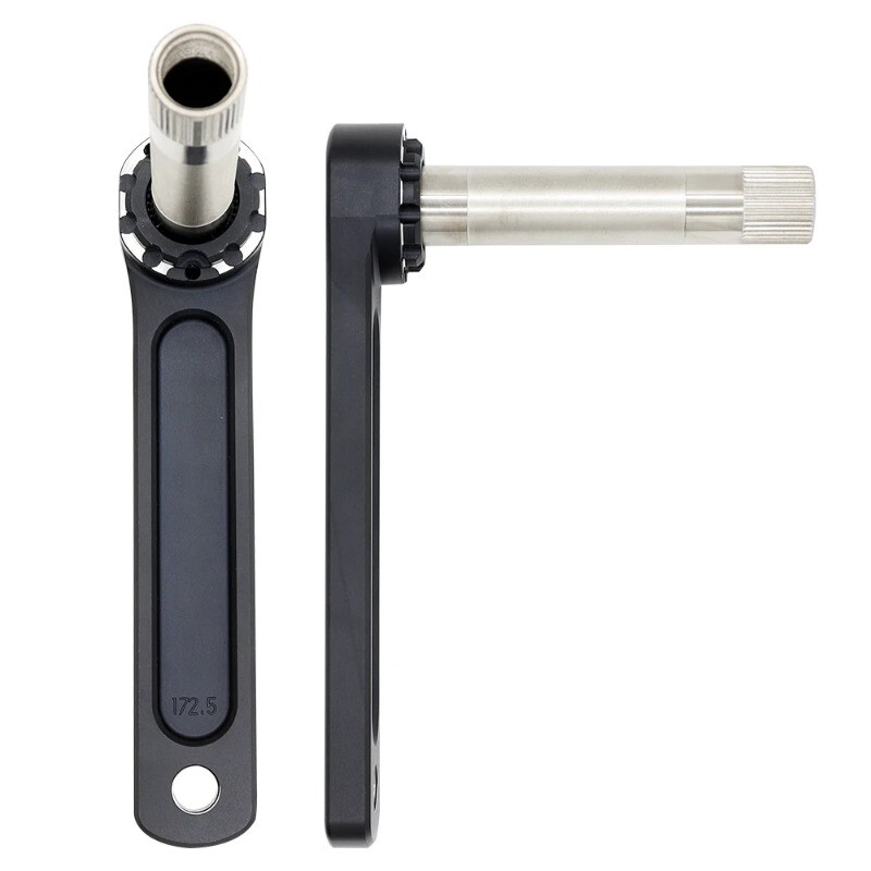 Road Bike Crankset 170/172.5/175mm Crank Arm with Single Sprocket Bottom Bracket