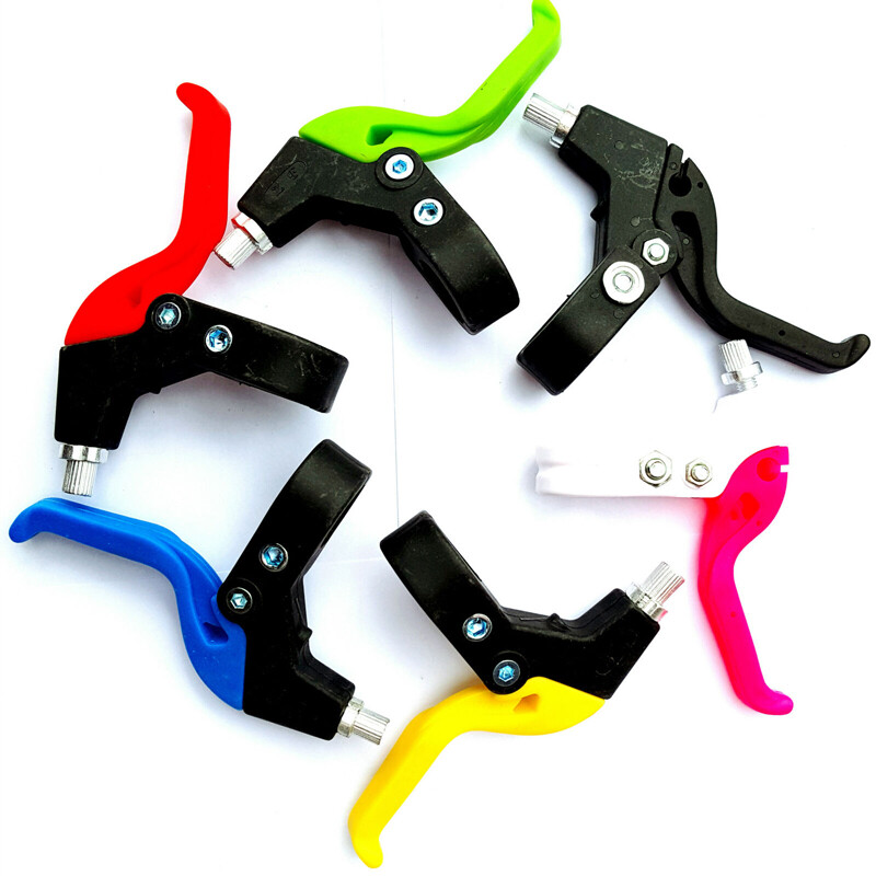 1 Pairs MTB Bicycle Mountain Bike Hand Brake Levers V-Brakes Handle Gear Set US