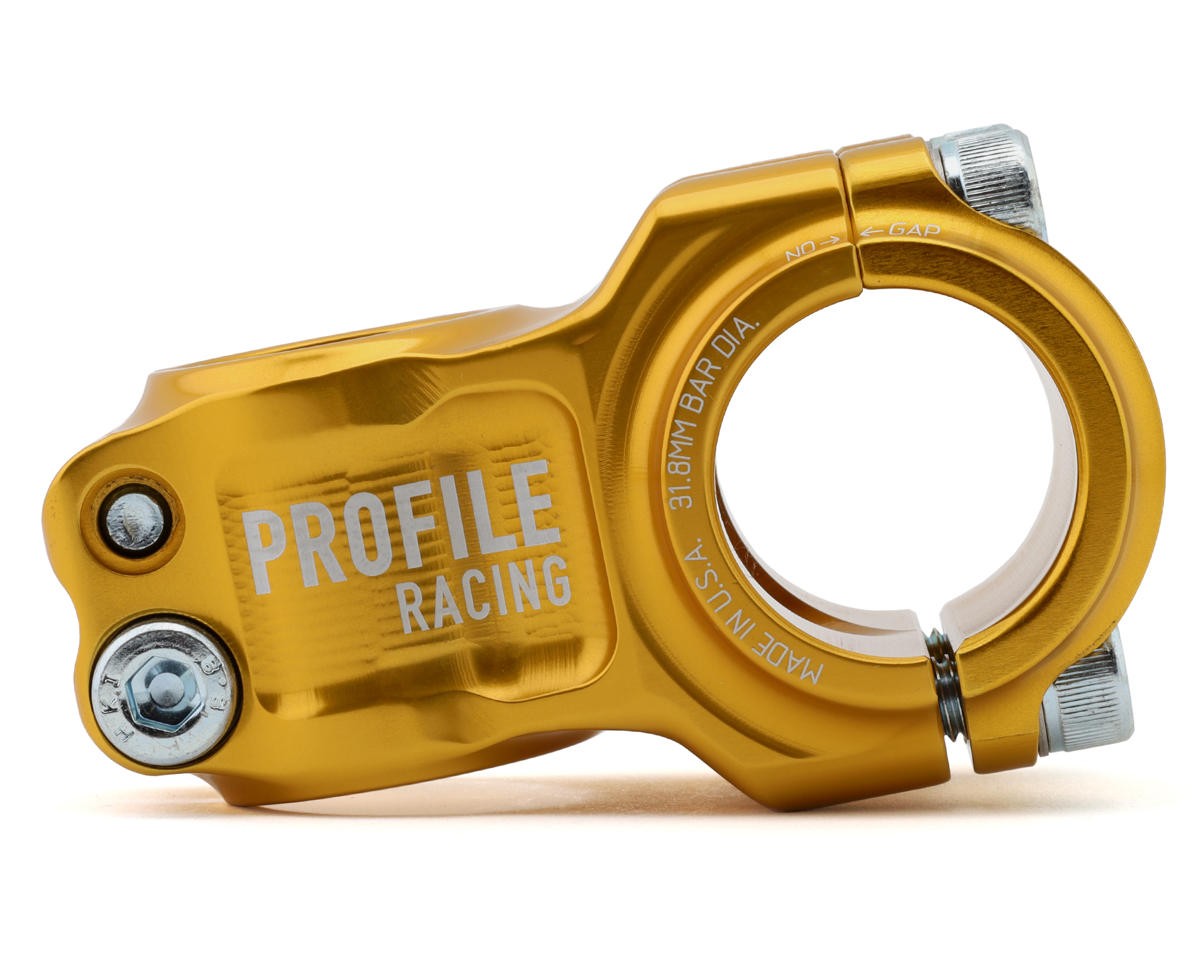 Profile Racing Nova 31.8 Stem (Gold)