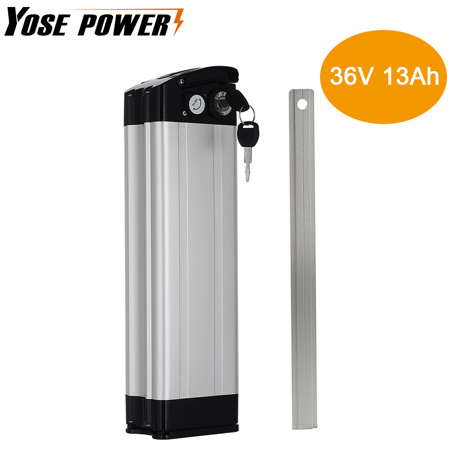 36V Lithium Battery Silverfish Electric Bike Battery 36V 13Ah 0-700W E-bikes