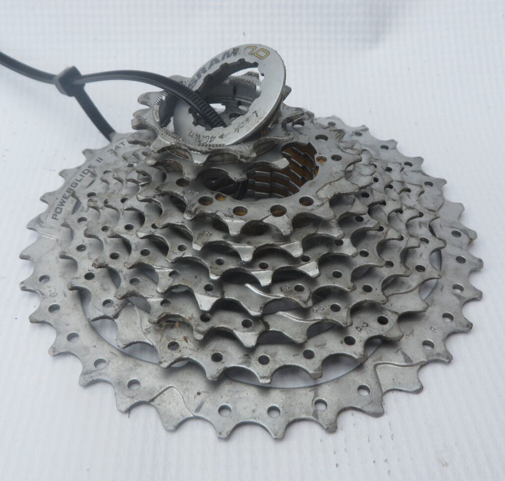 SRAM POWERGLIDE II 7.0 9 Speed Cassette PG 11-34T Preowned