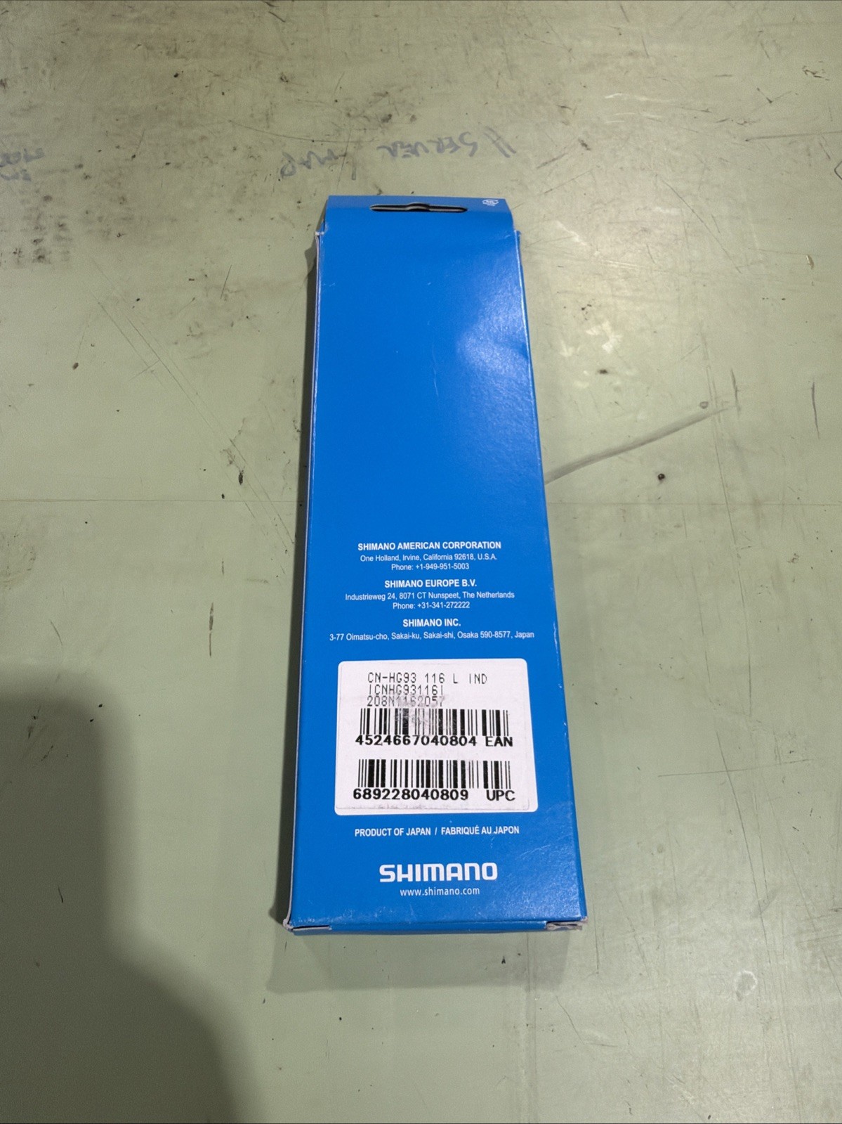 Shimano CN-HG93 9-Speed Road / MTB Bicycle Chain Deore XT / Ultegra 116-Links