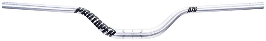 ProTaper A76 Handlebar – 810mm, 76mm Rise, 31.8mm, Aluminum, Polished Silver