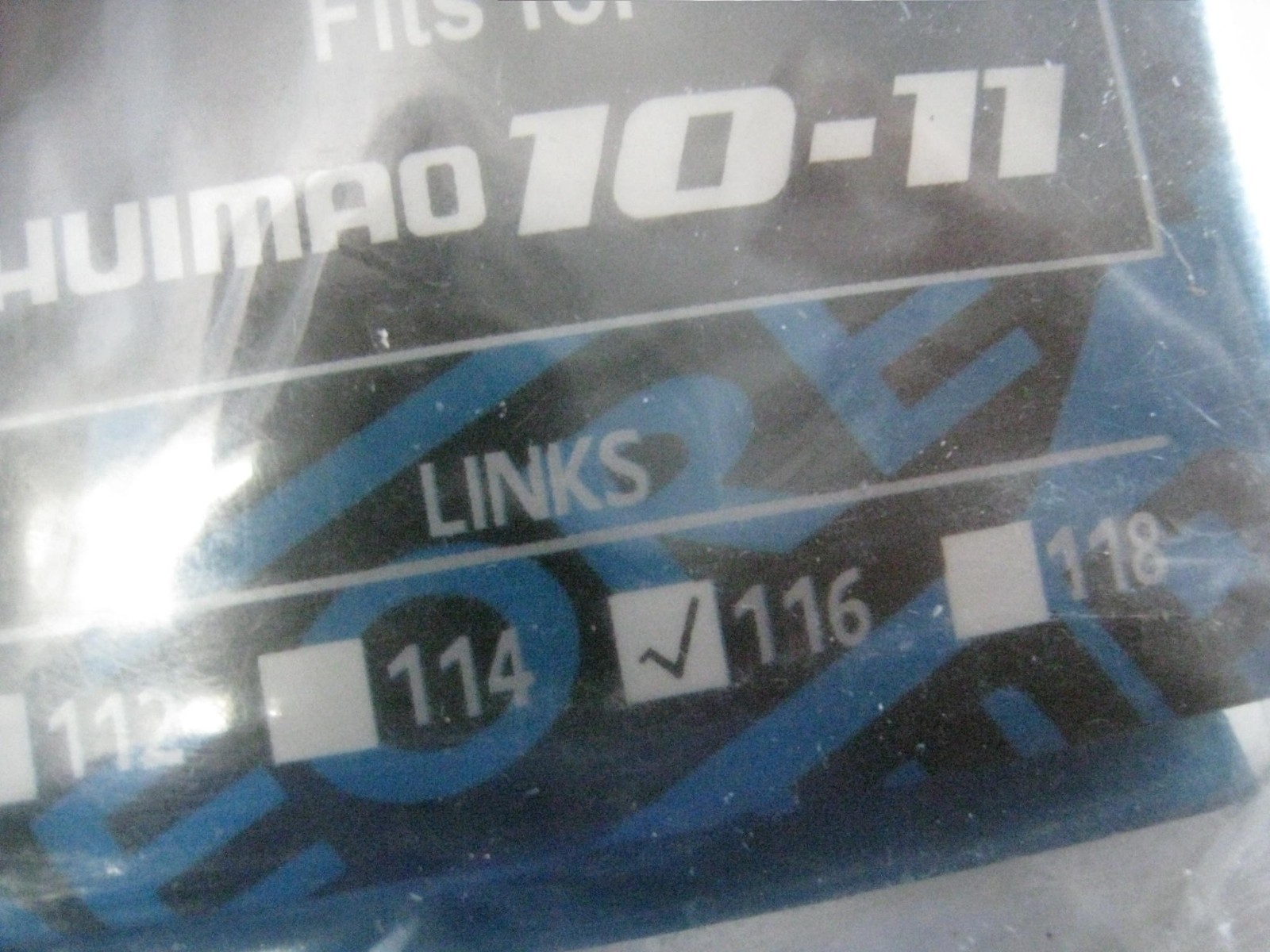 SHUIMAO LX Deore 116 link bije chain NEW for 10-11 speeds CN-X10