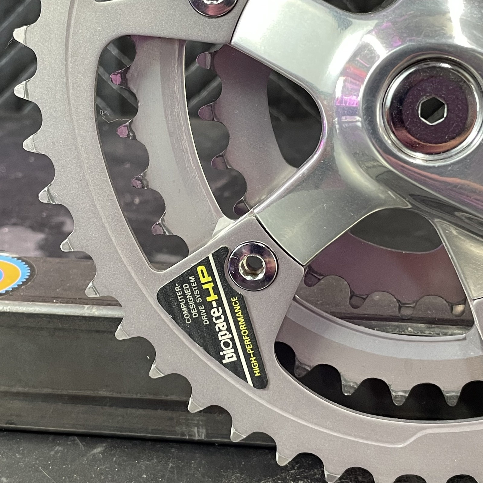 Vintage Shimano Deore MT60 Triple Crankset – 46/36/26 – 175mm – VGC