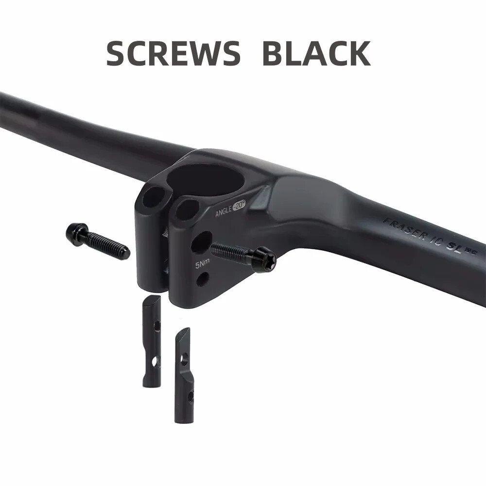 -20 Degrees Carbon Fibre Integrated Cockpit MTB Handlebar 740mm Bike Accessories