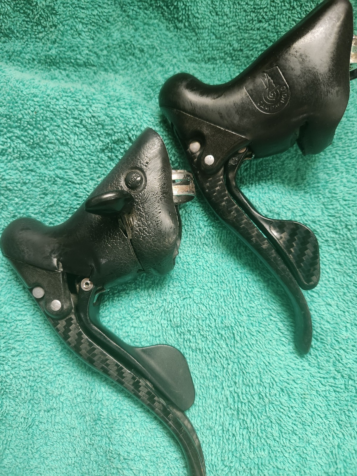 Campagnolo Record 10 Speed QS Ultra Ergo Power Shifters/ Brake set Carbon Italy