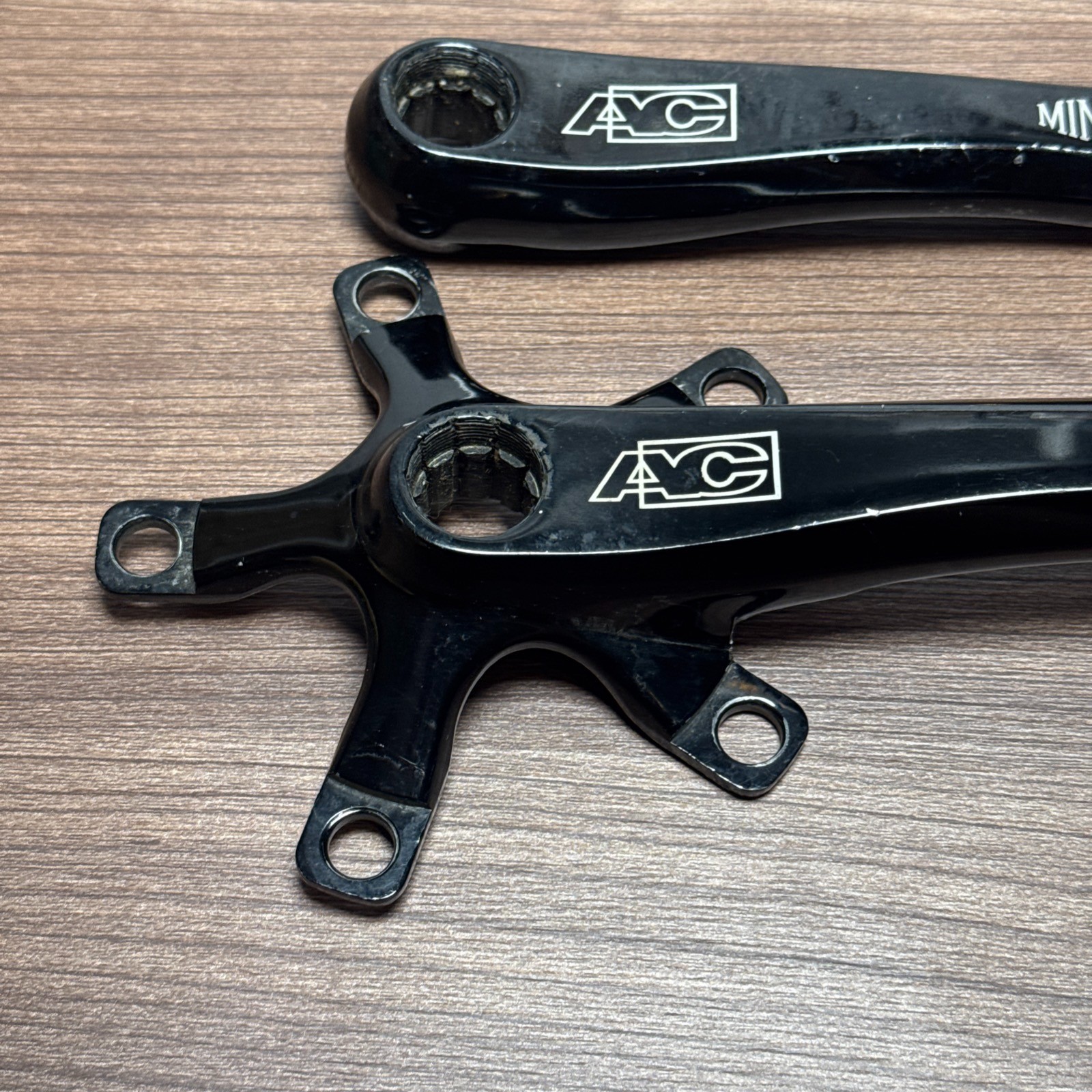 AC Minimax Crank Arms Crankset 145mm BMX Racing Black
