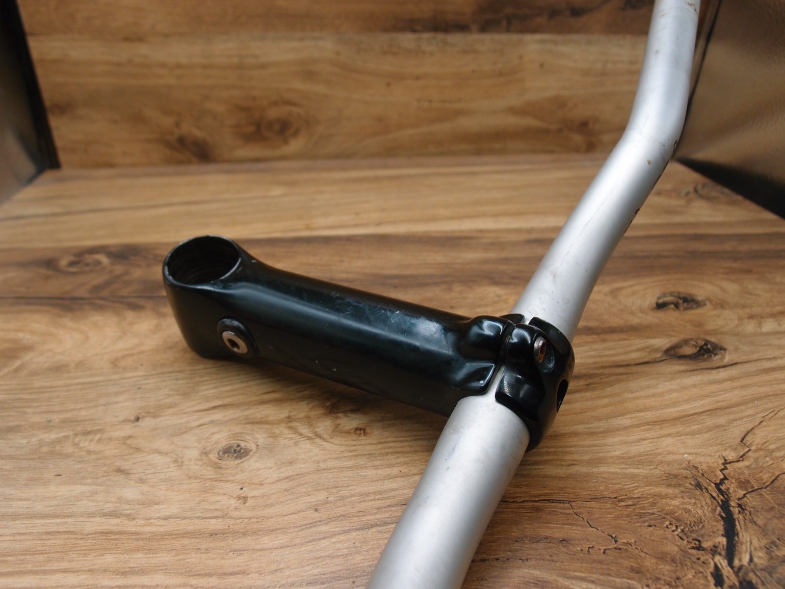 riser handlebar TiTec Hell Bent + ahead stem ZERO from Diamondback