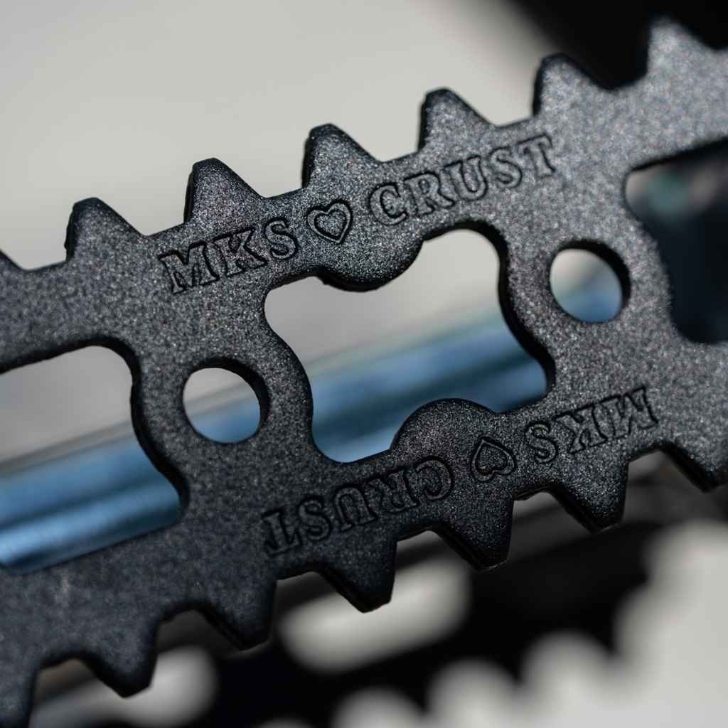 MKS×CRUST super gordito pedal (Black) Bicycle Parts 95×85mm JAPAN