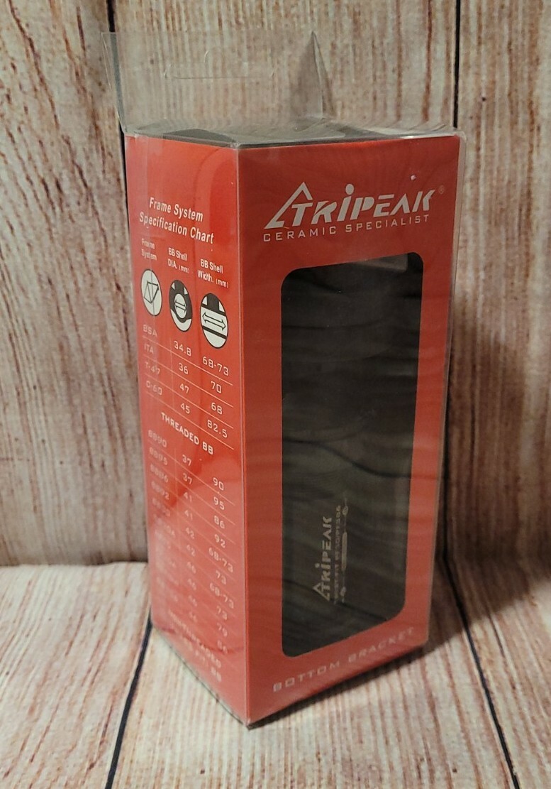 TRIPEAK, Twist-Fit PF30/PF386, «RIGHT» 68-86mm. color BLACK «NEW»