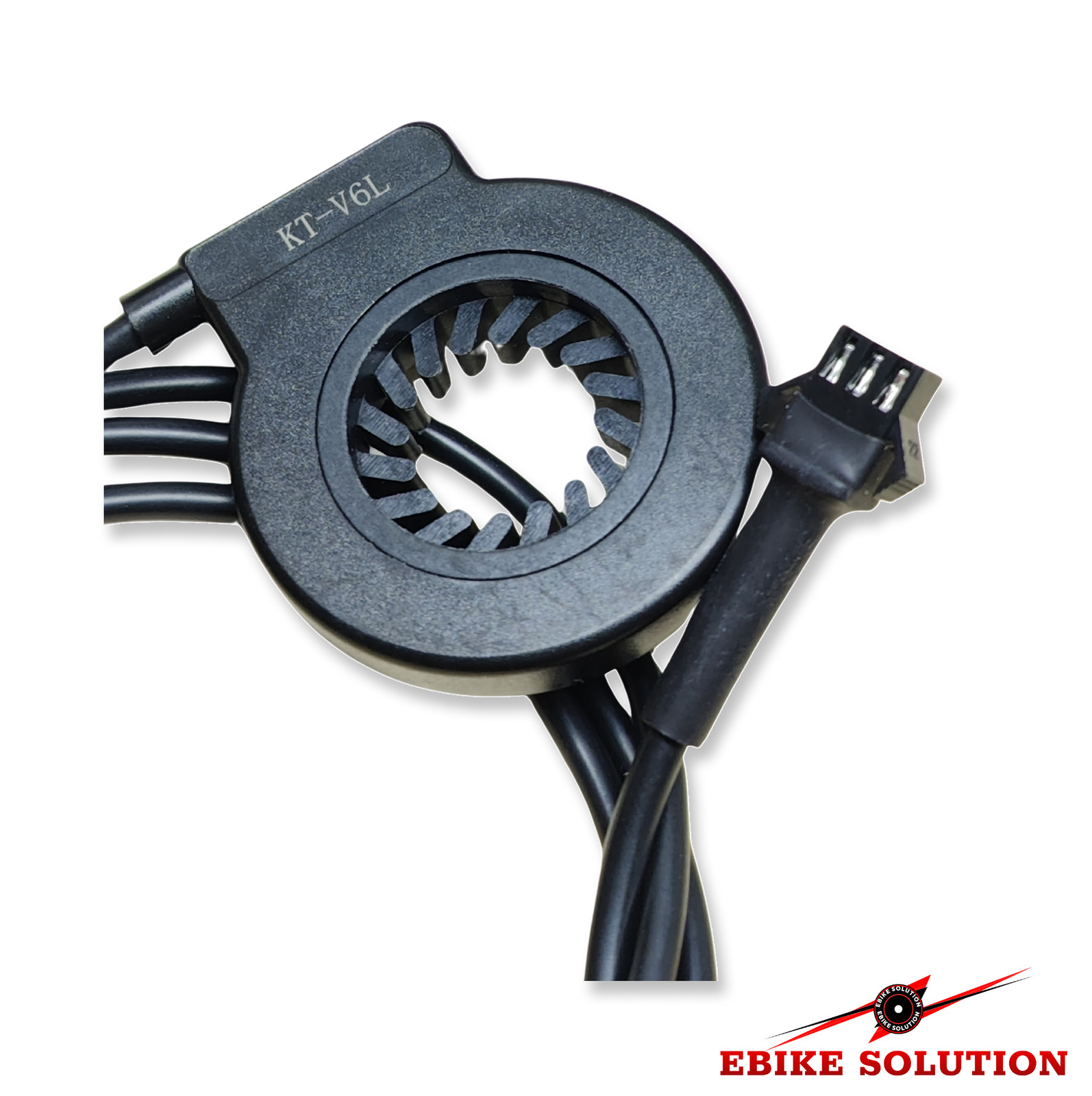 KT-V6L Pas Sensor Ebike High Sens Dual Hall Assist Sensor Female Plug Speed