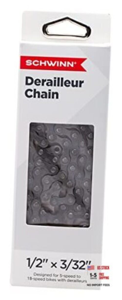 Chain, Steel Replacement Chain, 112 Links, 1/2 inch x 3/32 inch Multi-speed