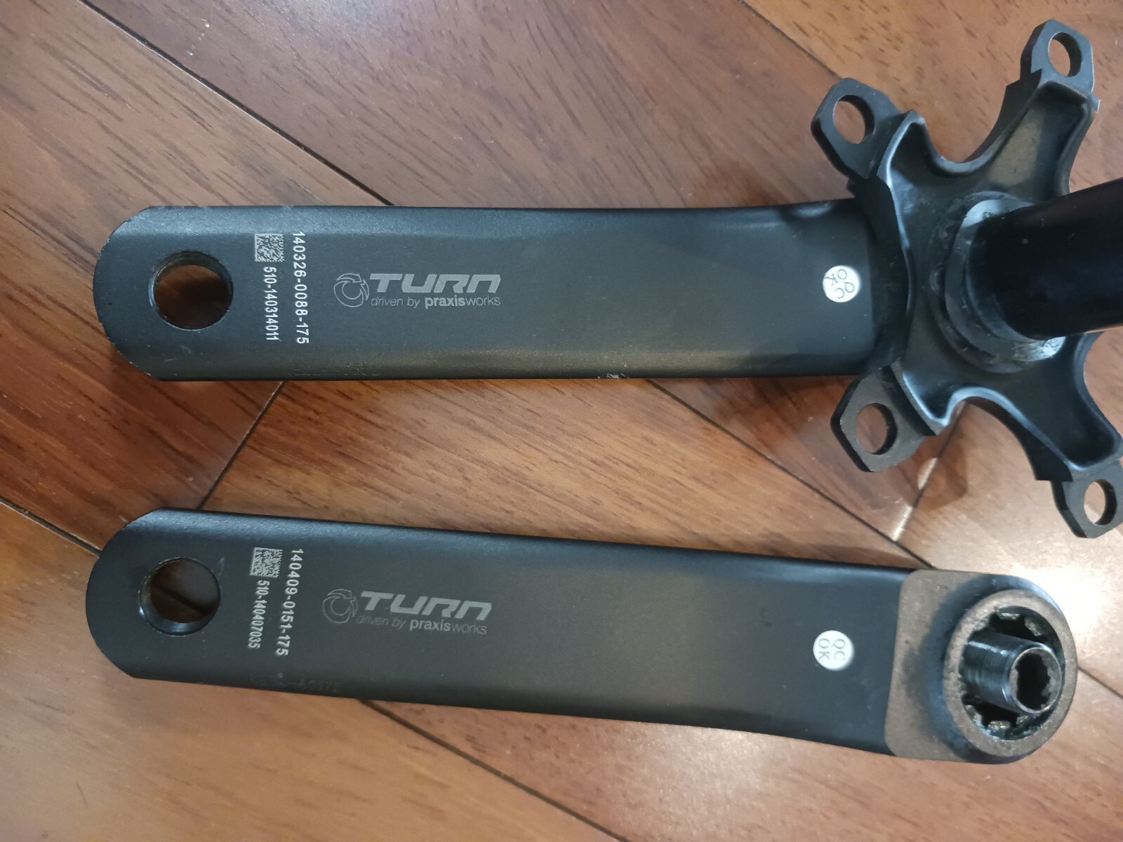 Praxisworks Zayante Turn M30 crankset 175mm, 570g
