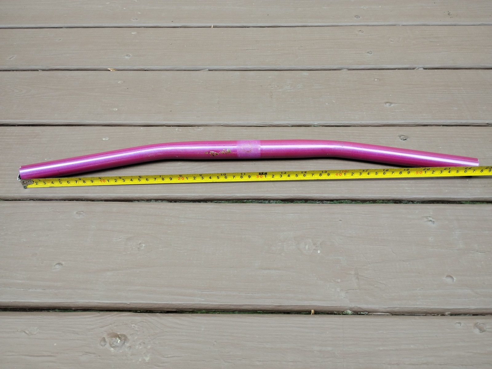 Vintage 1990’s Chromoly MTB Hybrid Flat Handlebar, 570mm Length, 25.4mm Clamp