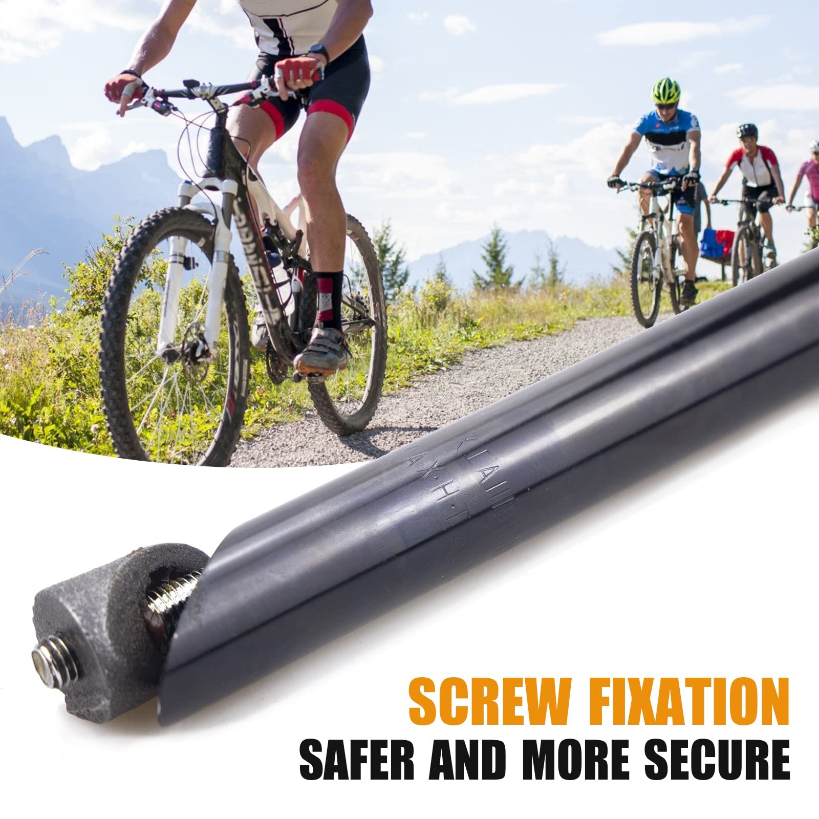 Bike Stem 25.4mm*22.2mm Aluminum Alloy and Steel Gooseneck Shape 220mm Length…