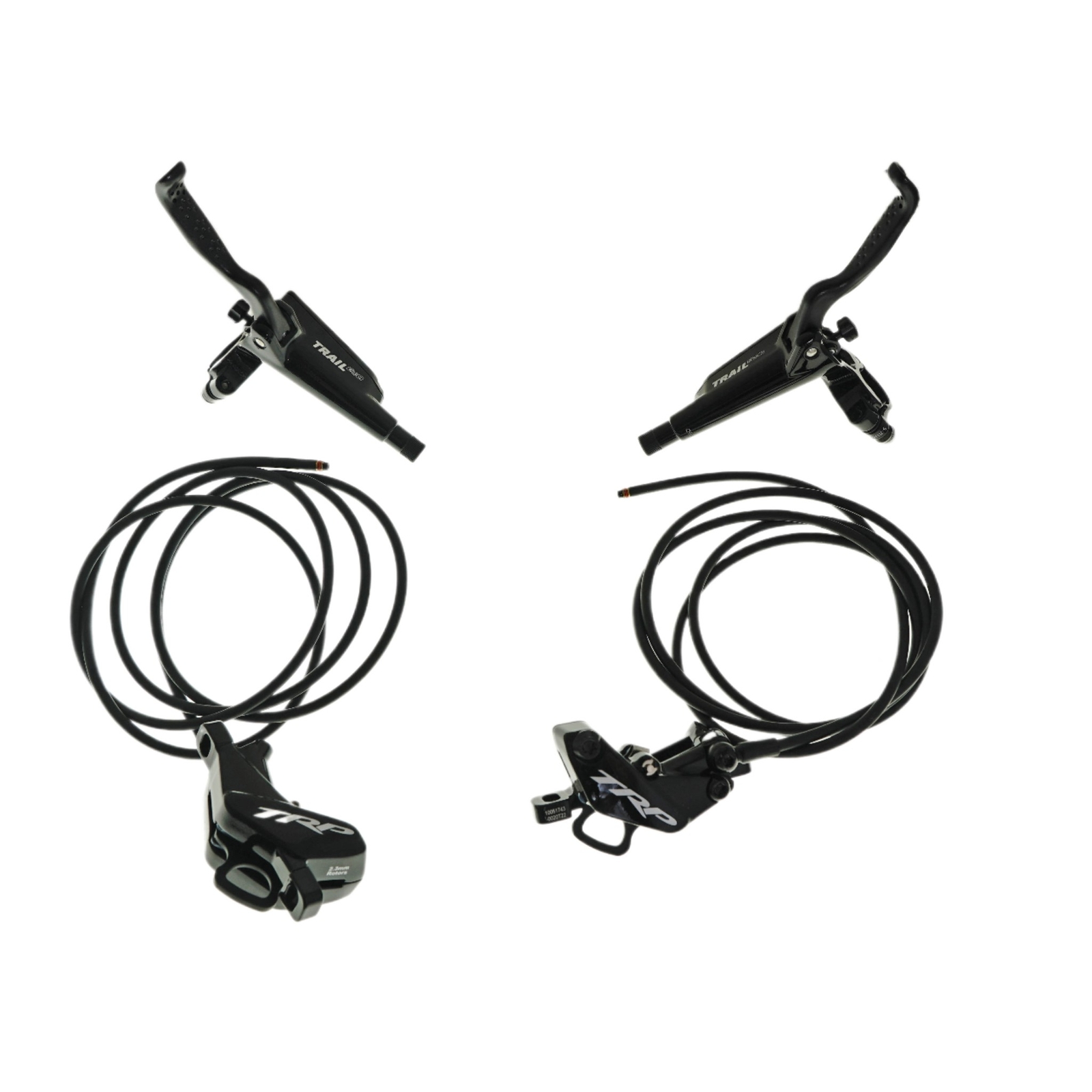 TRP TRAIL EVO HD-M843 Hydraulic Bike Disc Brake Set F+R- Pair MTB Trail DH E-MTB