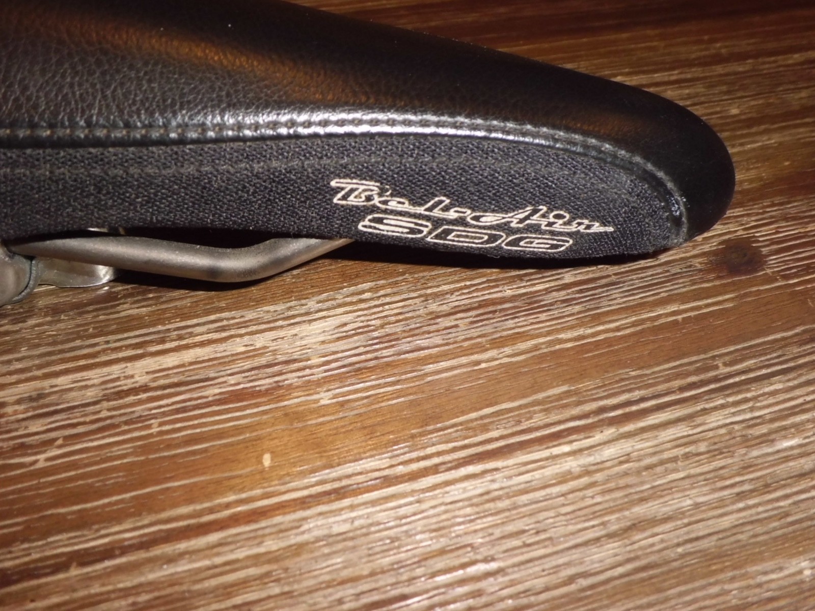 Vintage SDG Bel-Air Bicycle Seat Black.