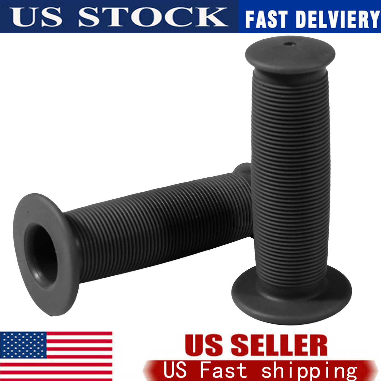 New Motorcycle Scooter Bicycle Anti-Slip Soft Rubber Handlebar Hand Grip Cover