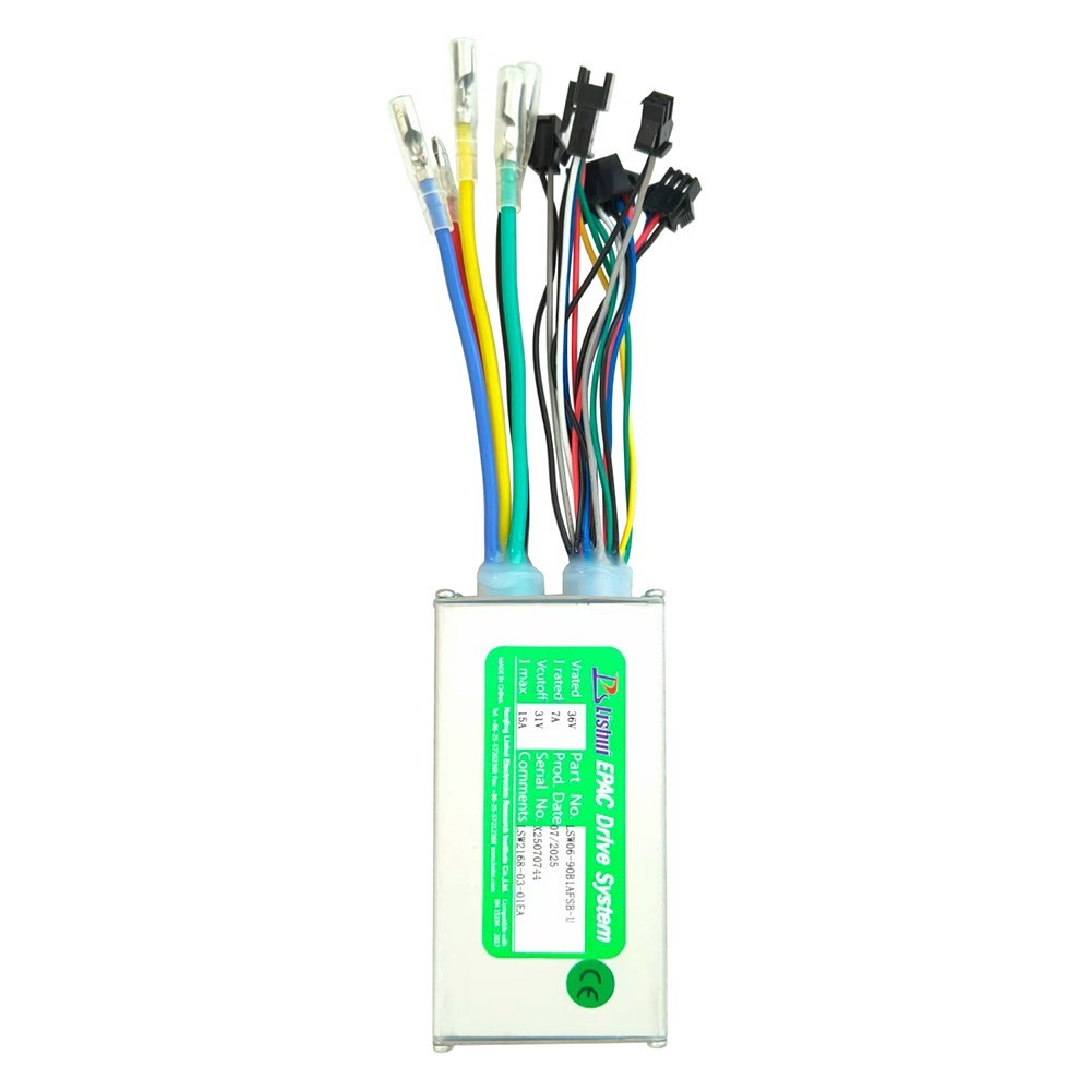 Brushless Motor Controller LSW2168-03-01EA 36V 15A Electric Bike Conversion Kit