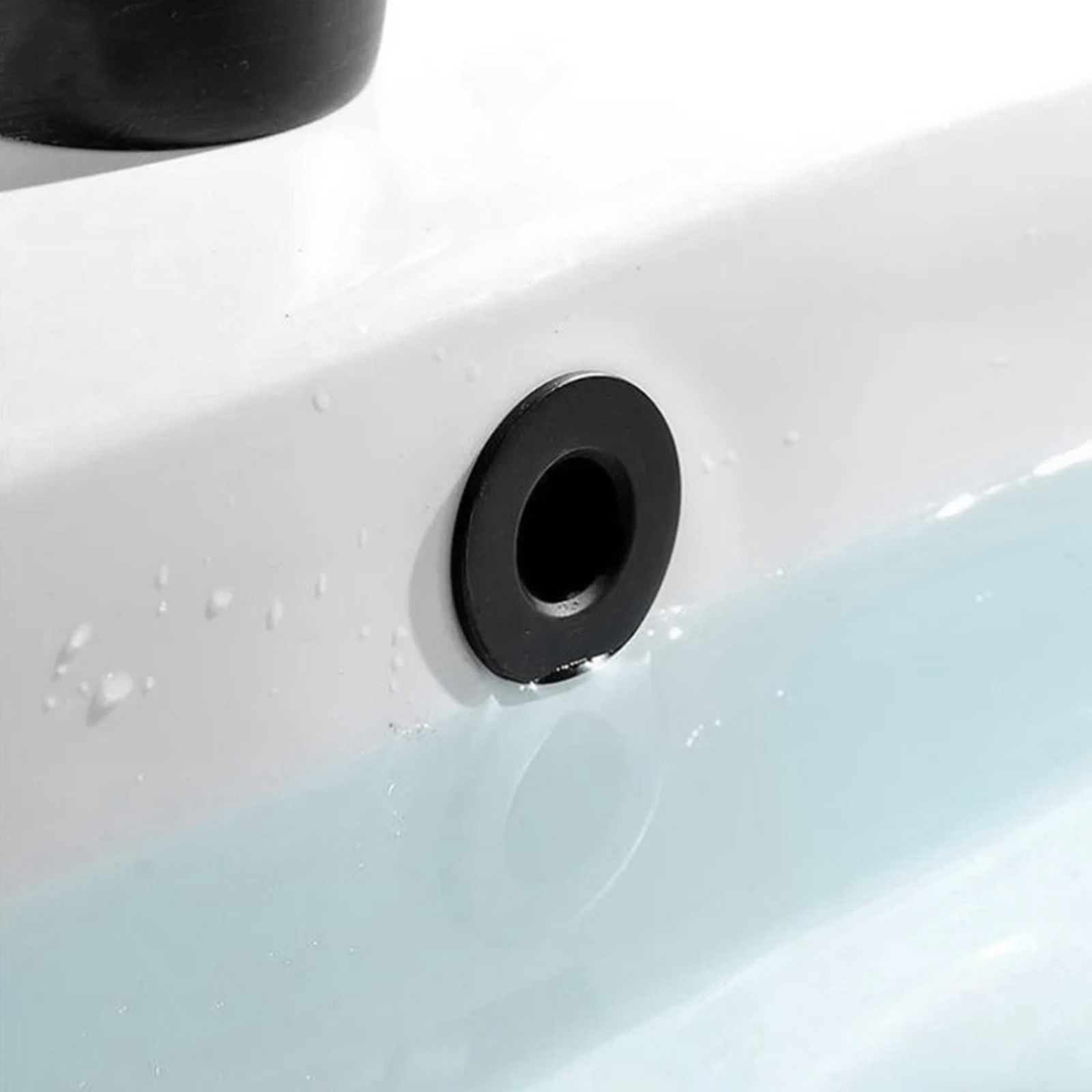 Bathroom Wash Basin Sink Overflow Cover Kitchen Sink Decoration Spare Hole For