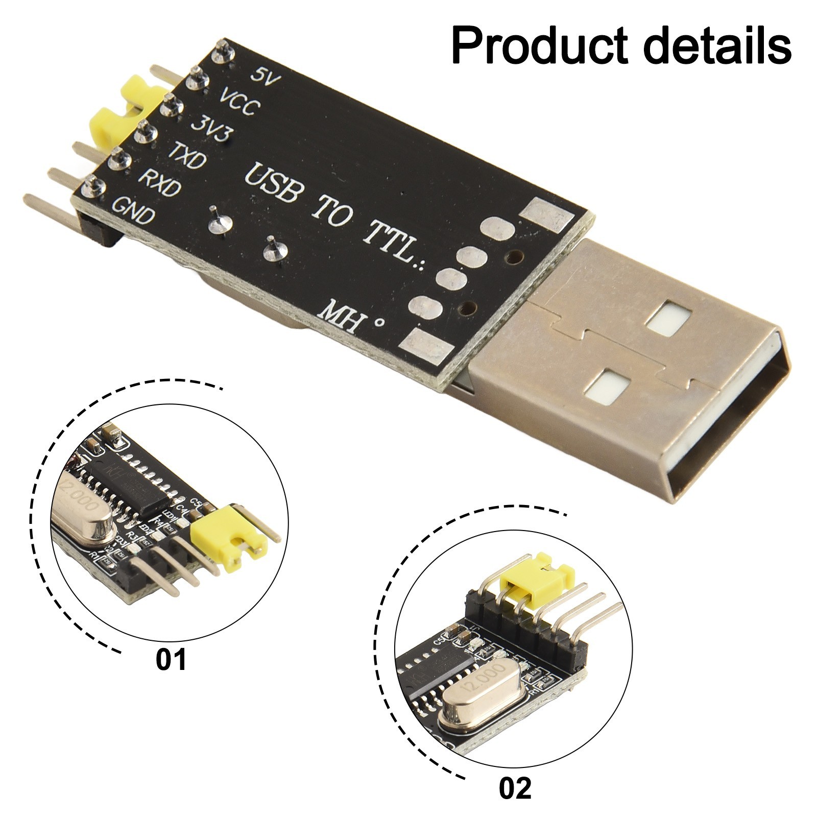 Download Line Brush STC Downloader 10x5x3cm Download Line Brush PCB Material