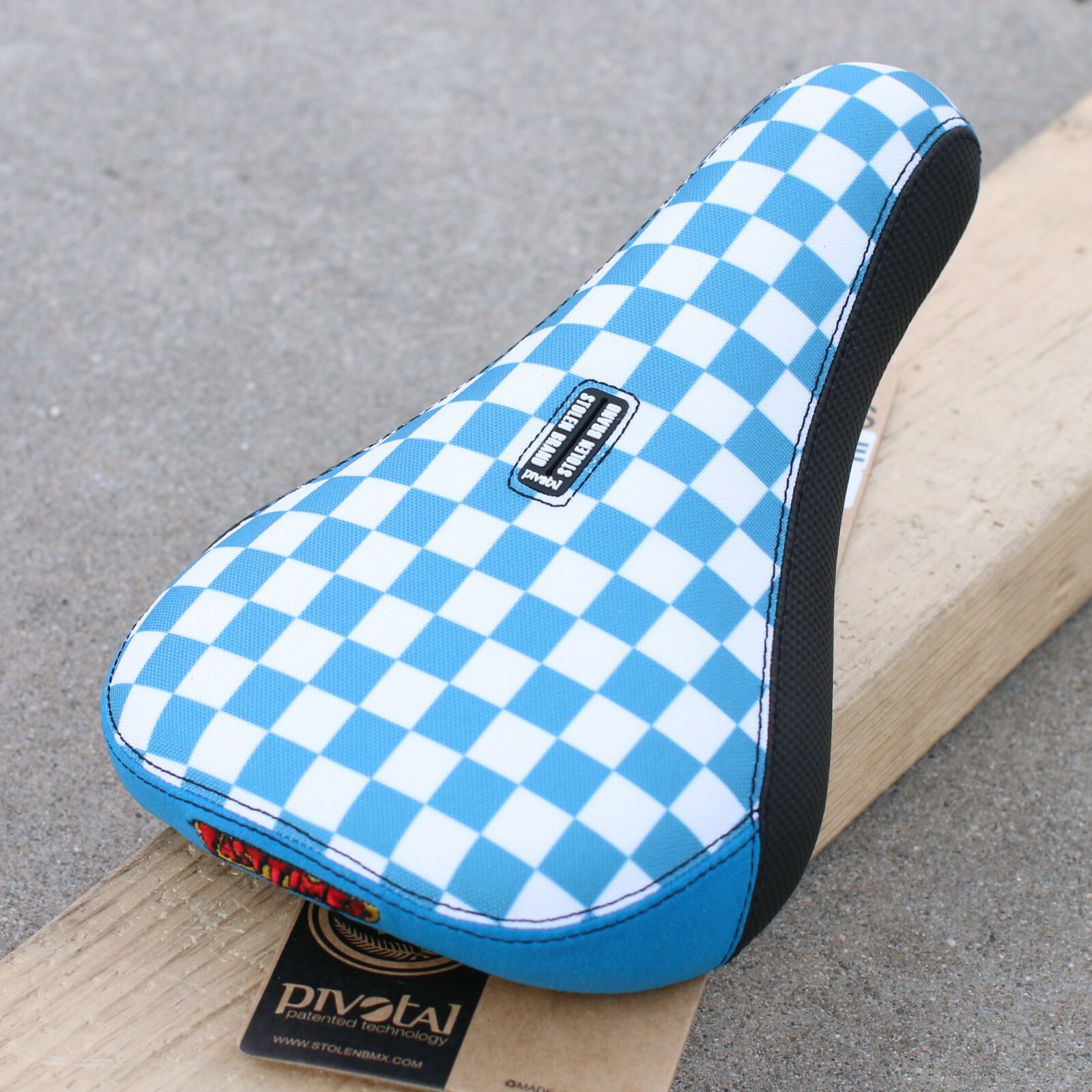 STOLEN BMX BIKE FAST TIMES BICYCLE PIVOTAL SEAT BLUE/WHITE