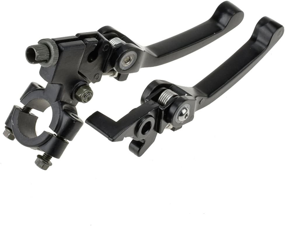 22mm Ambidextrous Clutch Brake Lever for TTR & SSR Pit Dirt Bikes – Black Chrome