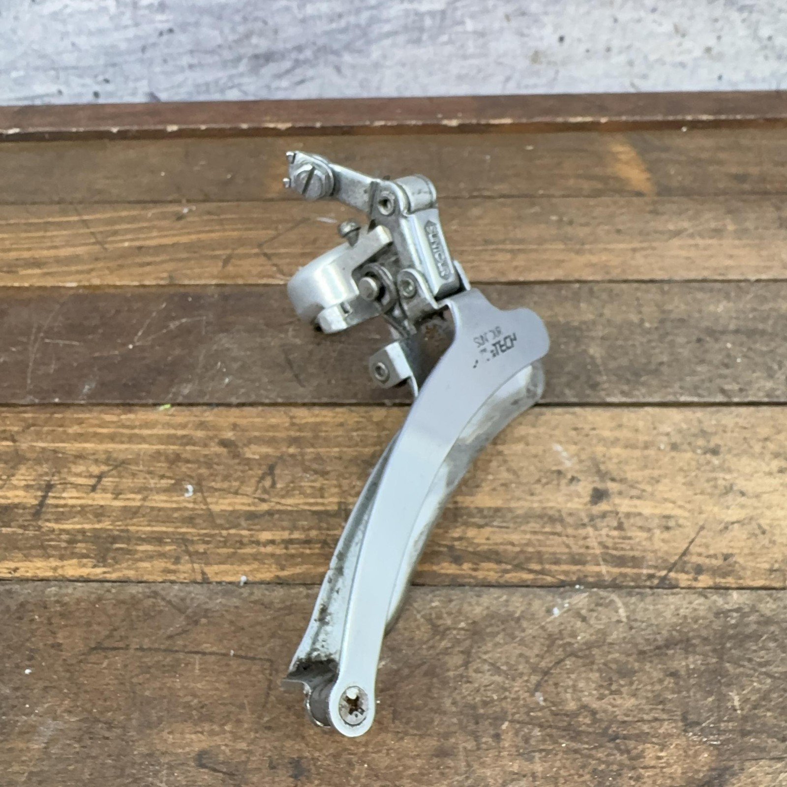 Vintage Suntour Alpine Tech Front Derailleur 28.6 Clamp Bottom Pull Road Japan